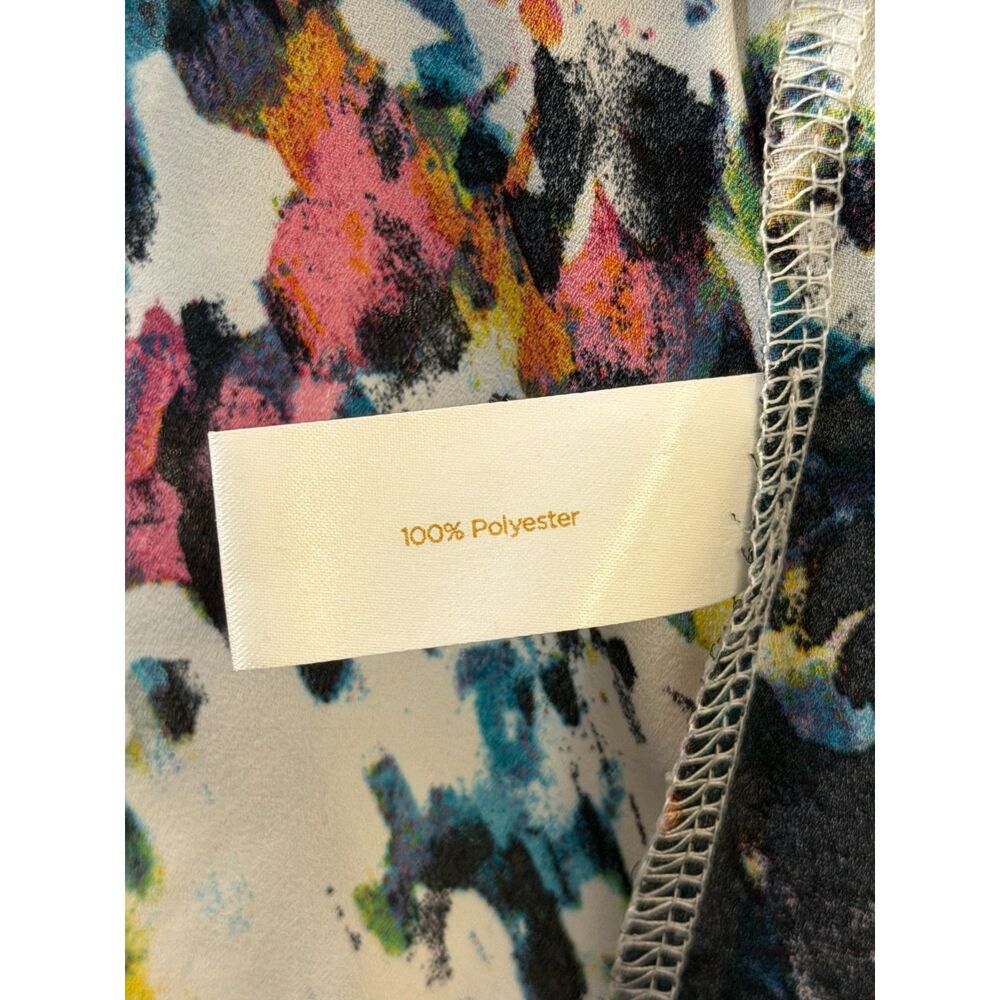 Colorful Abstract Floral Tunic - Picture 10 of 11